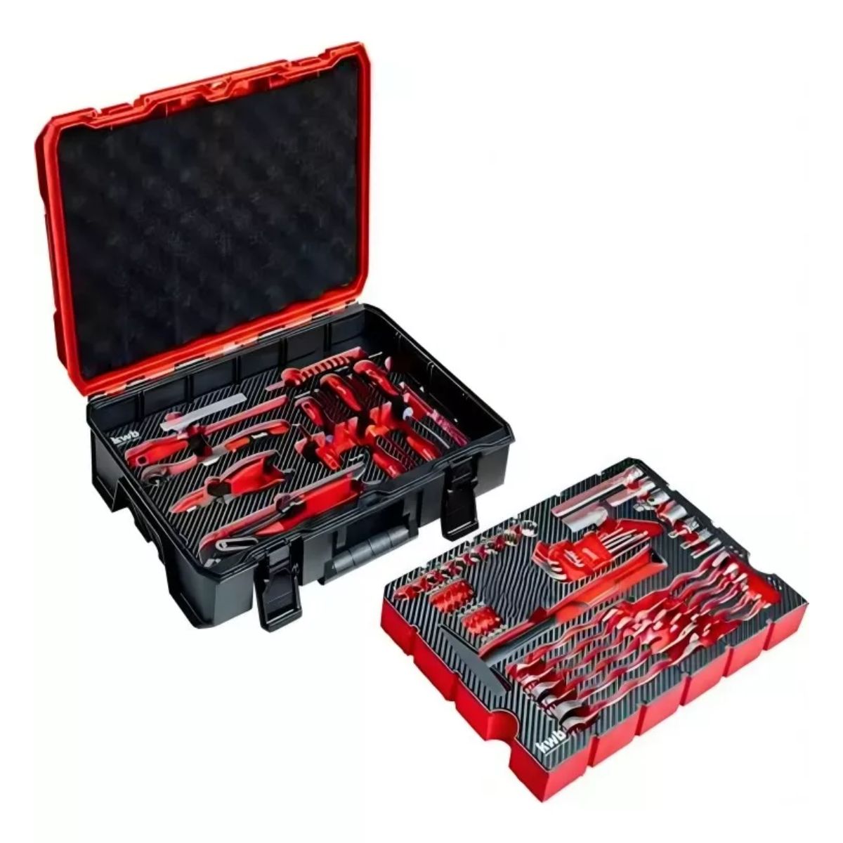 Juego Herramientas Y Llave Combinada Tubo 79 Piezas Apilable