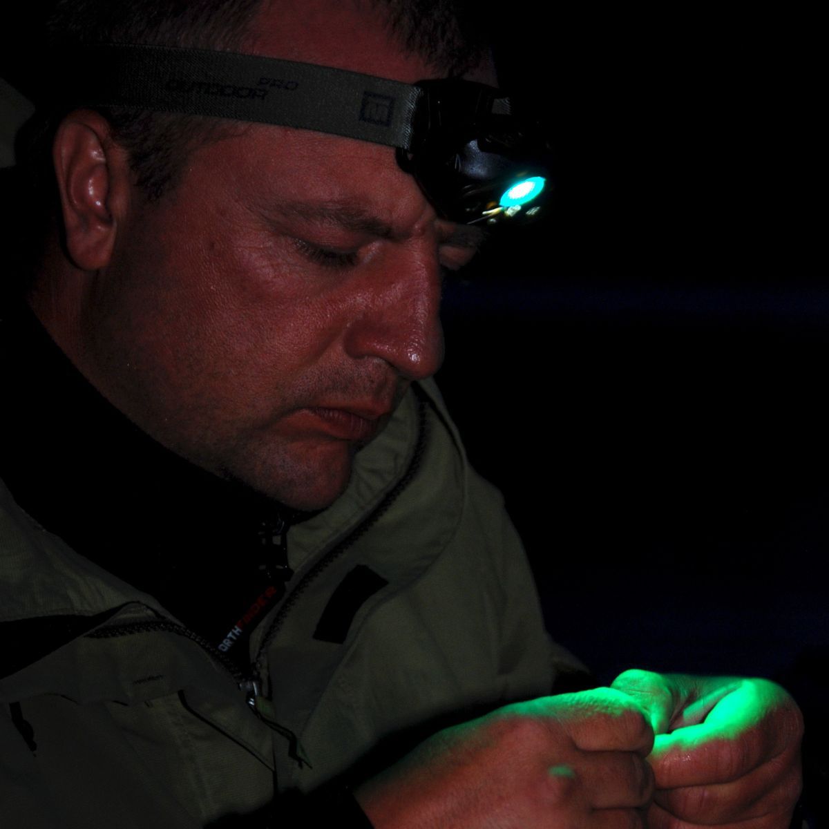 Linterna frontal Mactronic Nomad 03 340lm RGB IP64 luz blanca