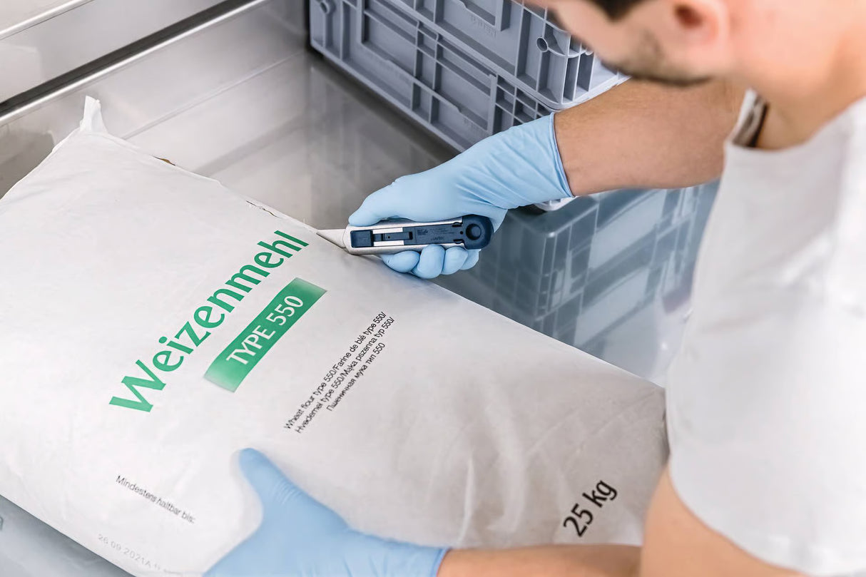 Cutter De Seguridad Martor Secunorm 40 Metal Detectable