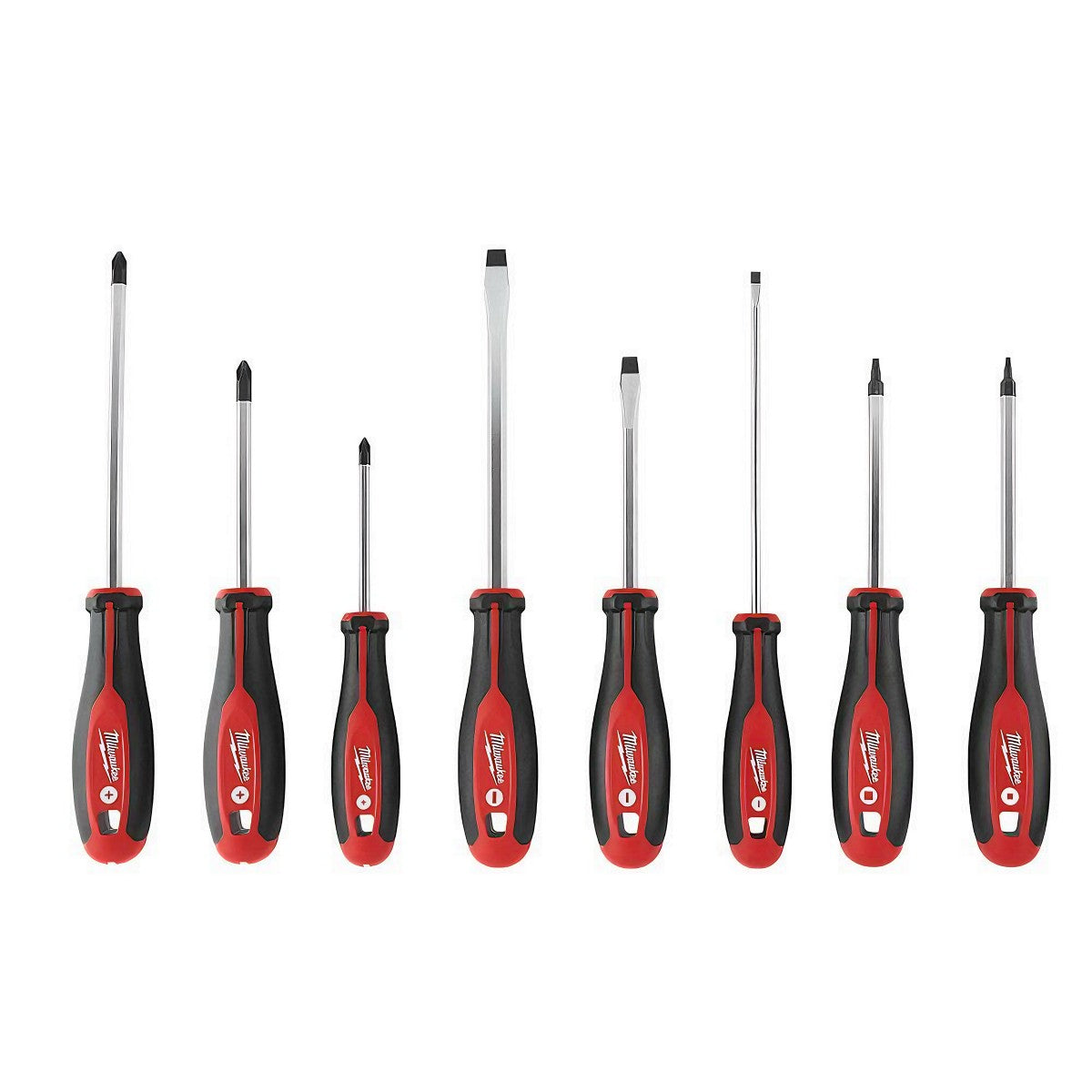 Juego Destornilladores 10 Pcs Milwaukee Con Ecx 48-22-2710 unidad