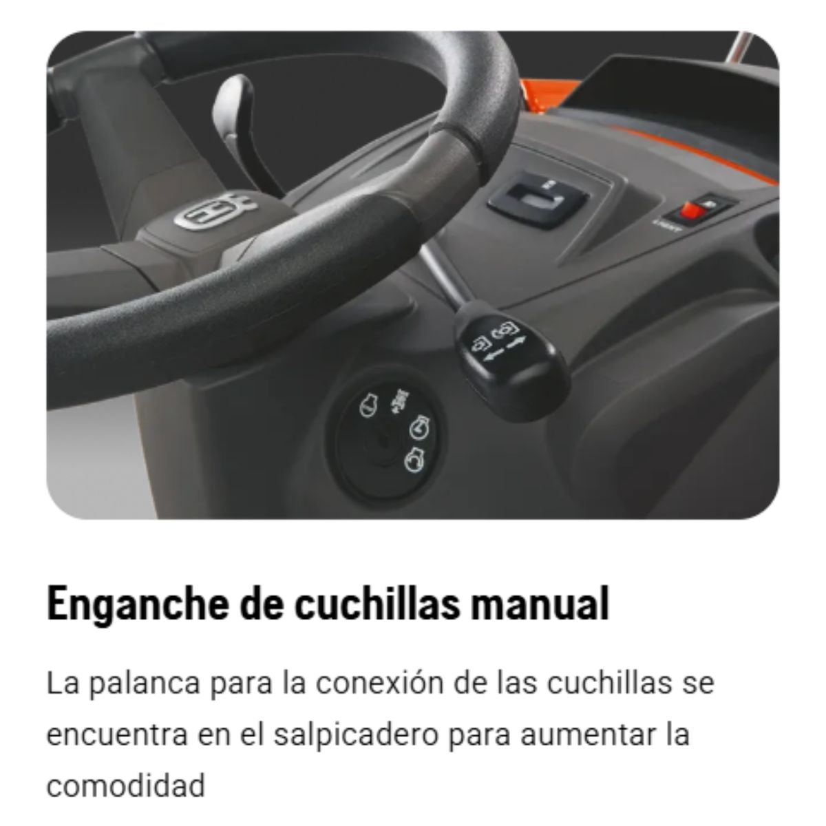 Mini Tractor Cortacésped Husqvarna TS138 – 17 HP, 38" enganche de cuchilla