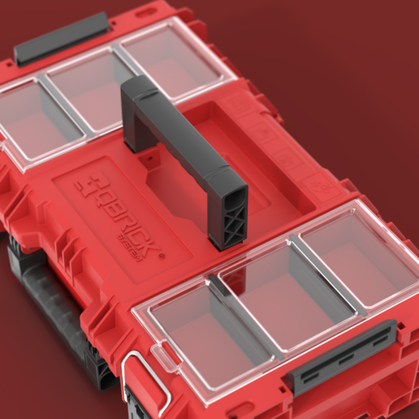 Caja de Herramientas Modular Qbrick Prime 150 13.5L Tapa Organizadora