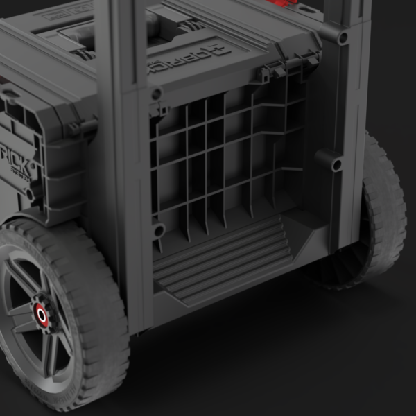 Carro de Herramientas Con Ruedas Modular Qbrick Pro 29L