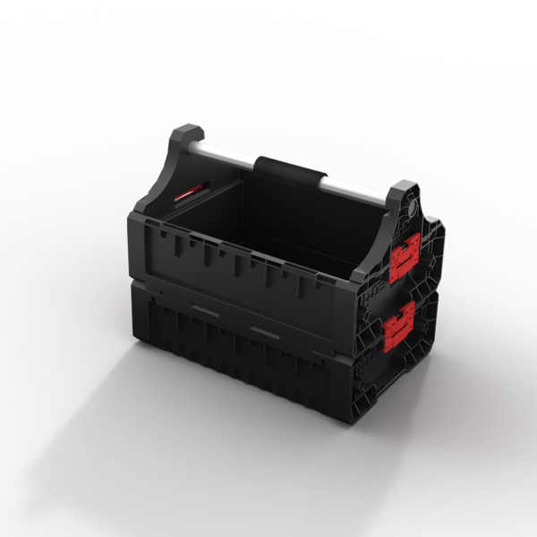 Caja De Herramientas Apilable Abierta Qbrick Pro Con Organizador