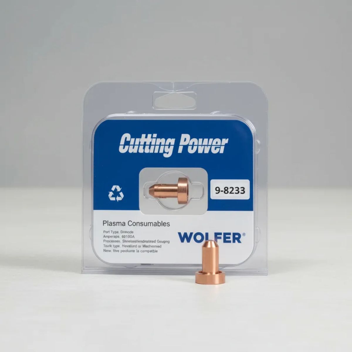 Tobera Plasma Compatible Con 9-8233 Wolfer Wolfer Td 9 8233 blister