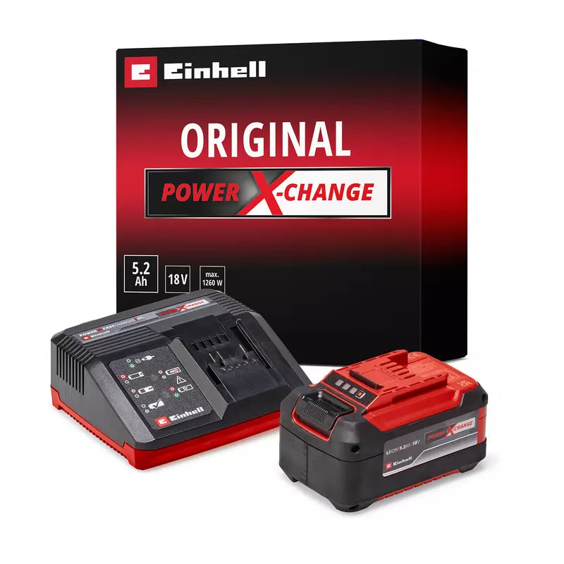 Batería Einhell Power X-Change 5.2Ah 18V - Batería de litio recargable para herramientas eléctricas
