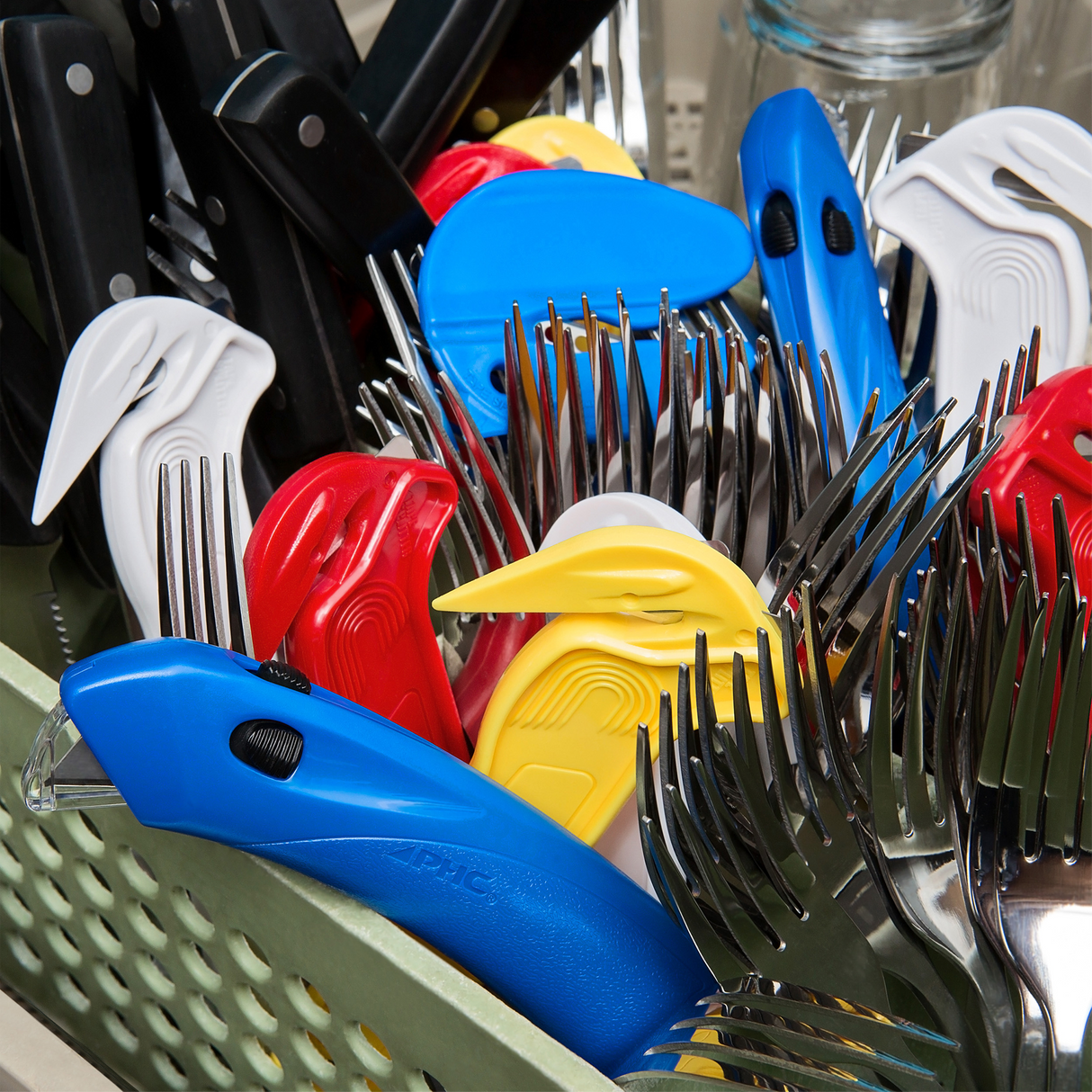 Cutter de Seguridad Metal Detectable Hoja Oculta Phc Dfc364md