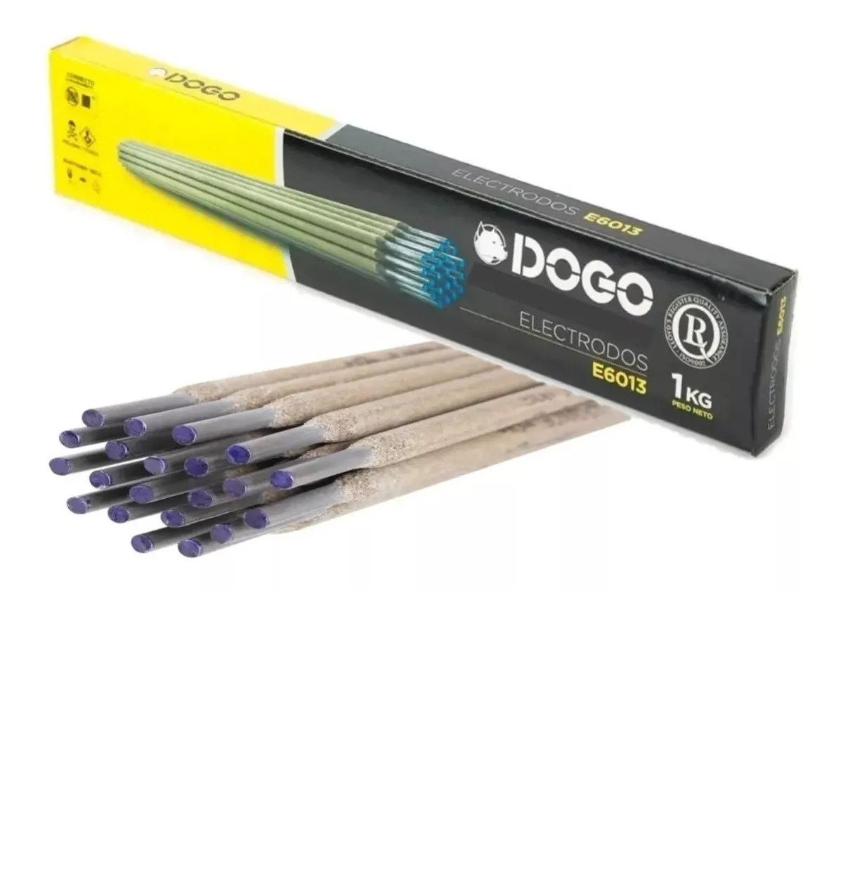 Electrodo Punta Azul Soldar 6013 2.60 Mm X 1kg Dogo En Caja