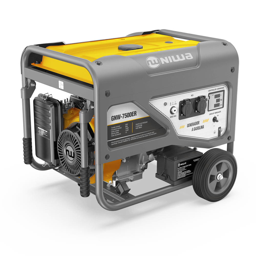 Generador 439 cc 25 lts Niwa GNW-7500-ER