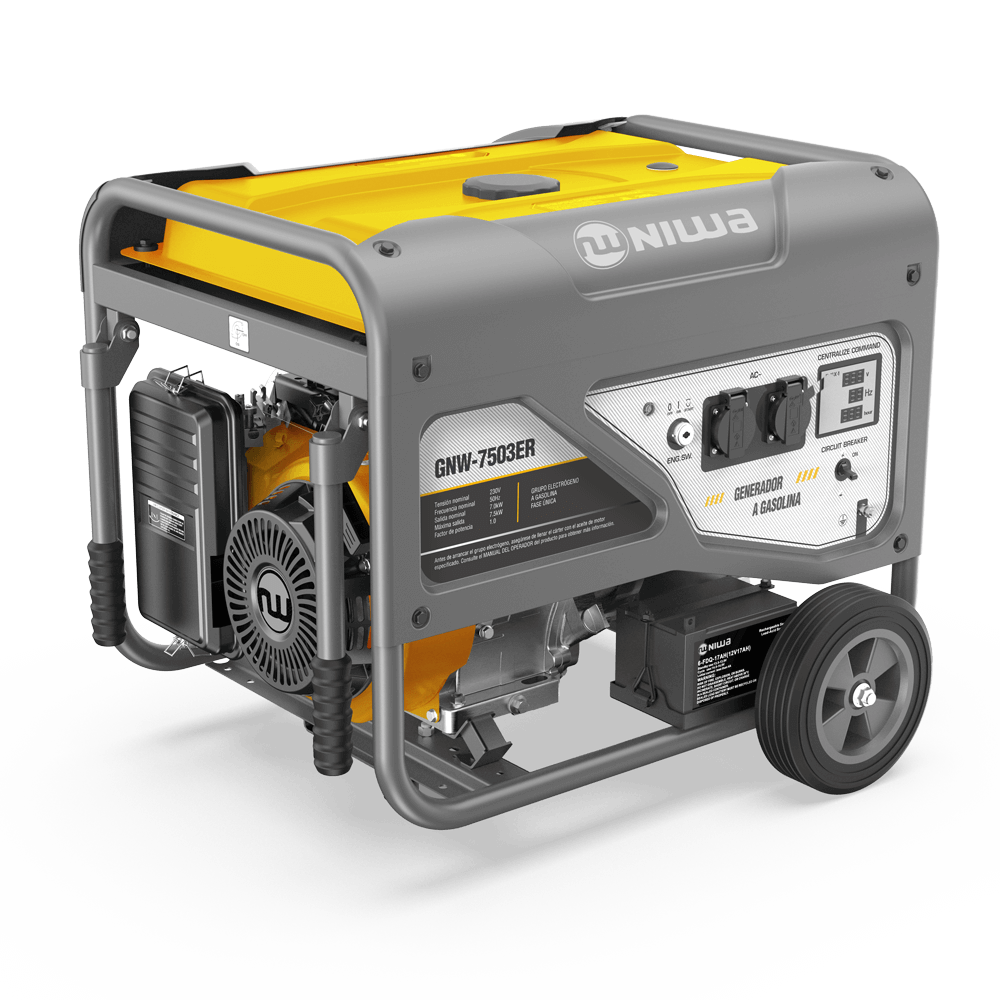 Generador 439 cc 25 lts Niwa GNW-7503-ER
