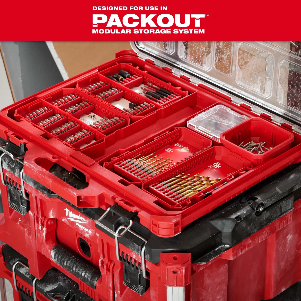 Juego de 95 Puntas y Mechas Milwaukee 4832-1556