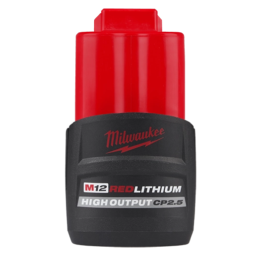 Batería M12 Ion Litio CP 2,5 Ah Red Lithium Milwaukee 4811-2425