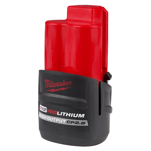 Batería M12 Ion Litio CP 2,5 Ah Red Lithium Milwaukee 4811-2425