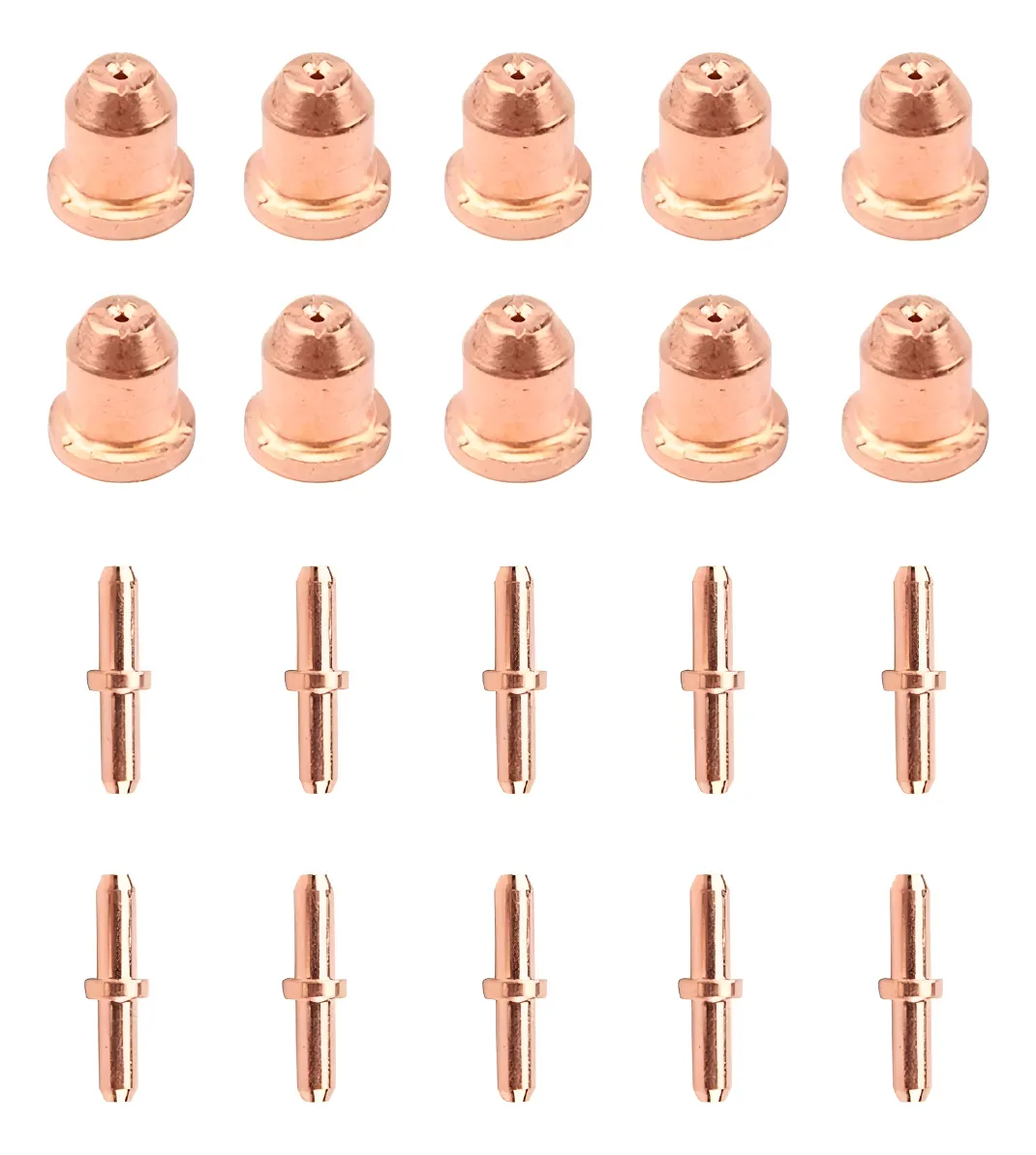 Kit de 10 Consumibles para Torcha Plasma Compatible Con Salkor 8018 / TCD60