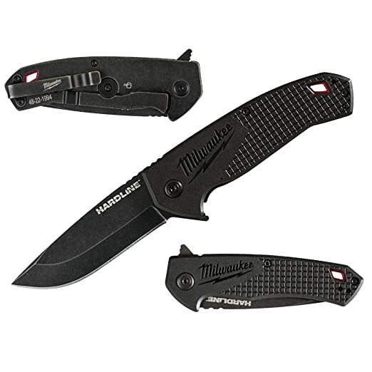 Cuchillo Plegable 9cm Acero D2 Ultra Resistente Milwaukee 4822-1999
