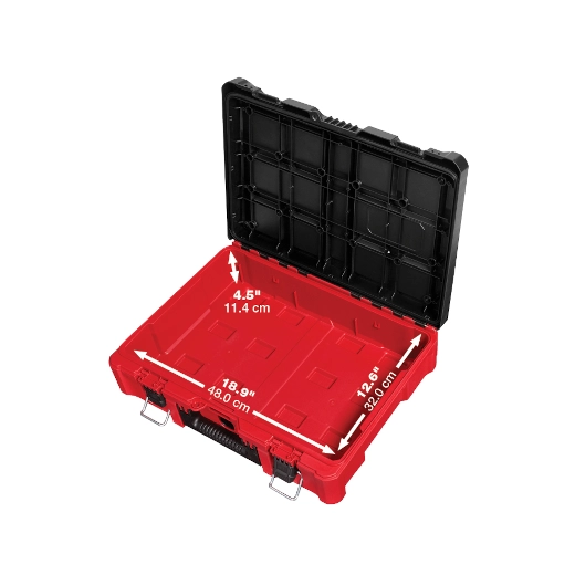 Caja con Goma Espuma Personalizable Packout Milwaukee 4822-8450
