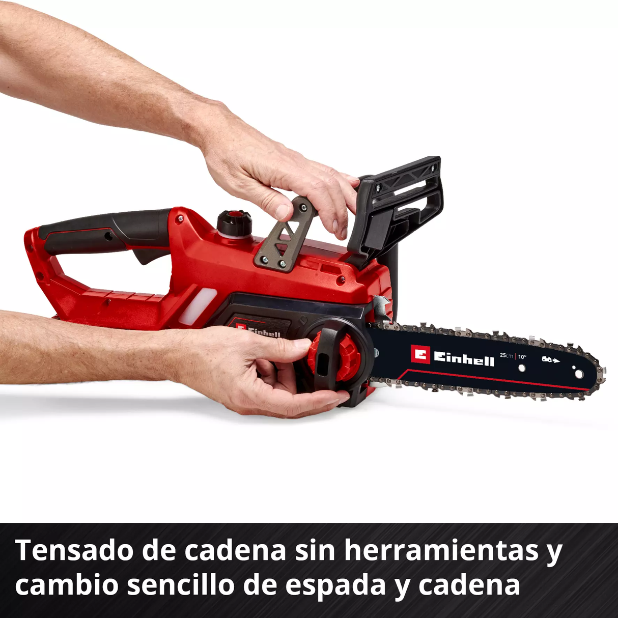 Motosierra Inalám 23cm 2,9kg Einhell GE-LC 18/25 Li-Solo