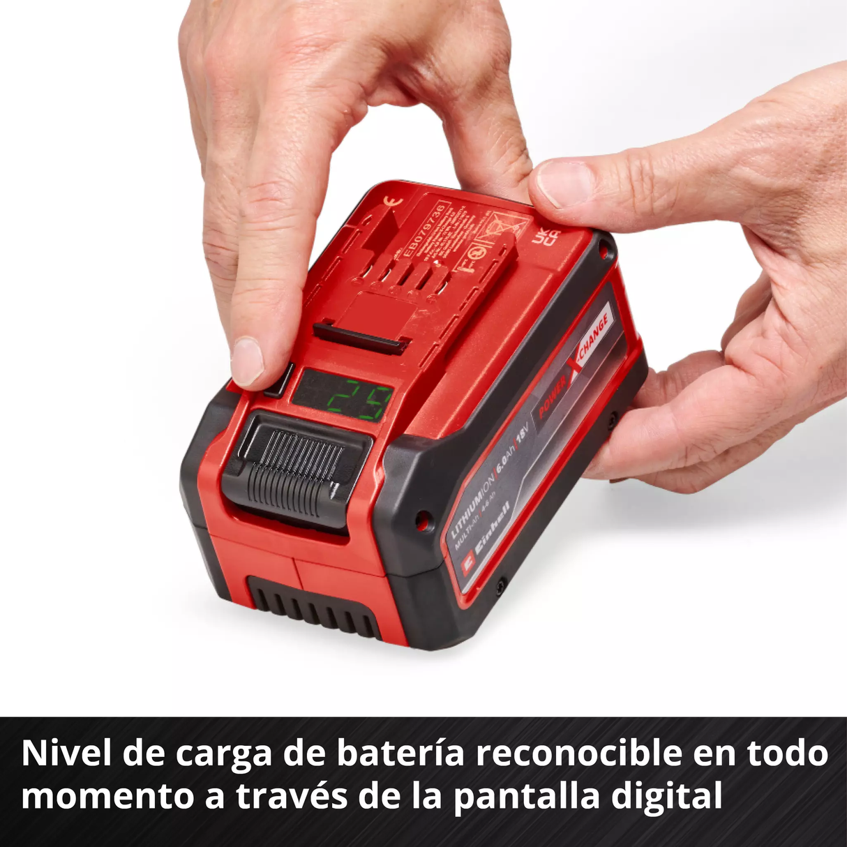 Bateria Recargable Einhell 18V 4Ah-6Ah Plus Inalambrica Max