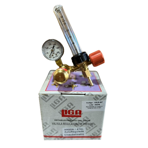 Valvula Regulador De Co2 Con Caudalimetro Liga Val 024