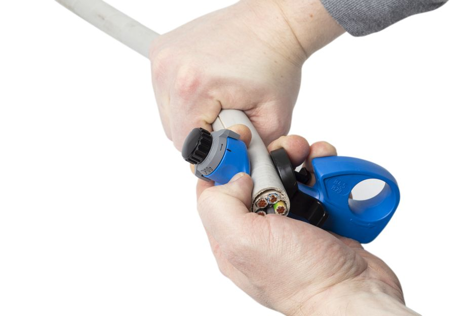 Pelacables Corte Espiral Cable Grueso Coaxial 4-29mm WEICON 52000029