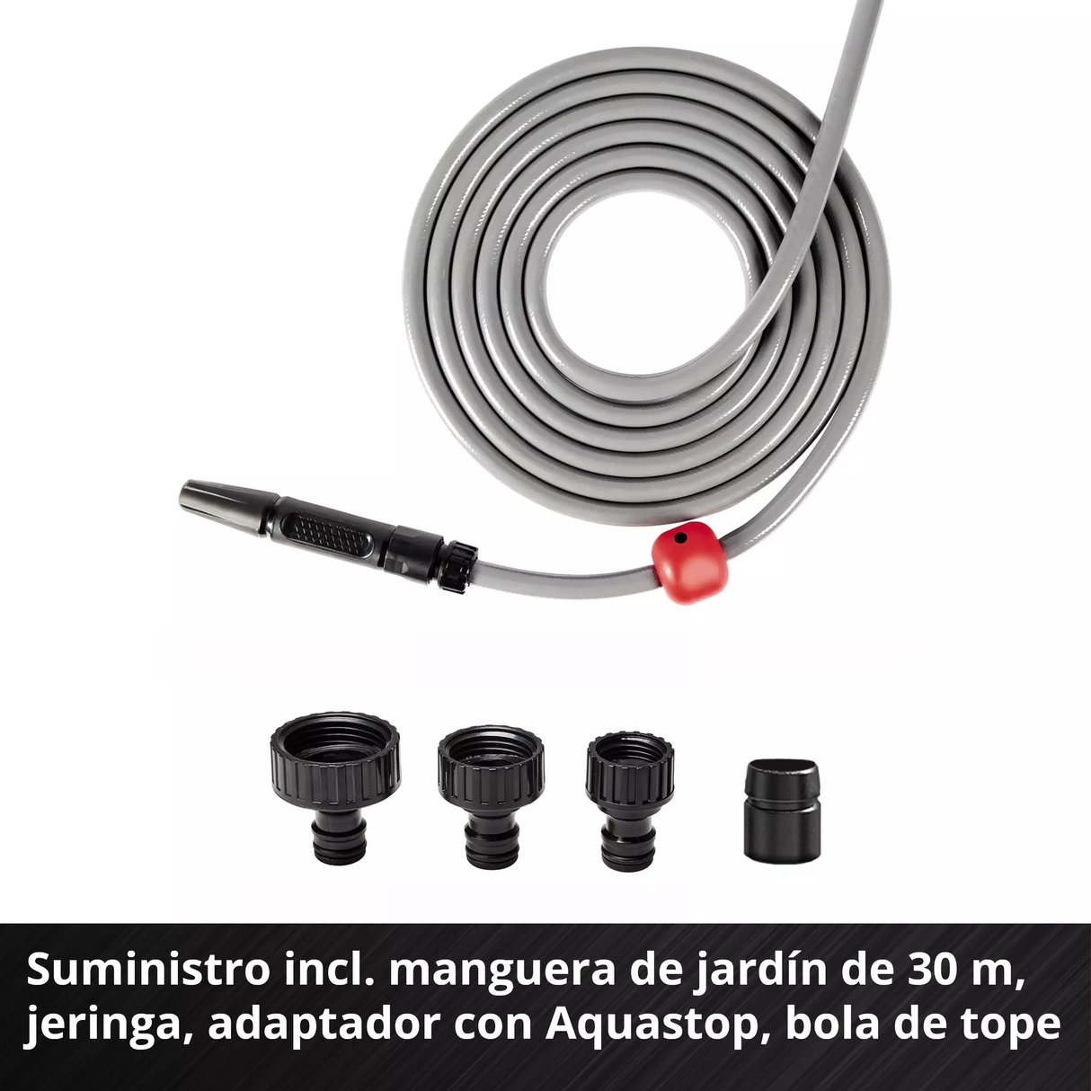 Enrollador de Manguera Inalámbrico 1/2'' Einhell GE-HR 18/30 LI SOLO