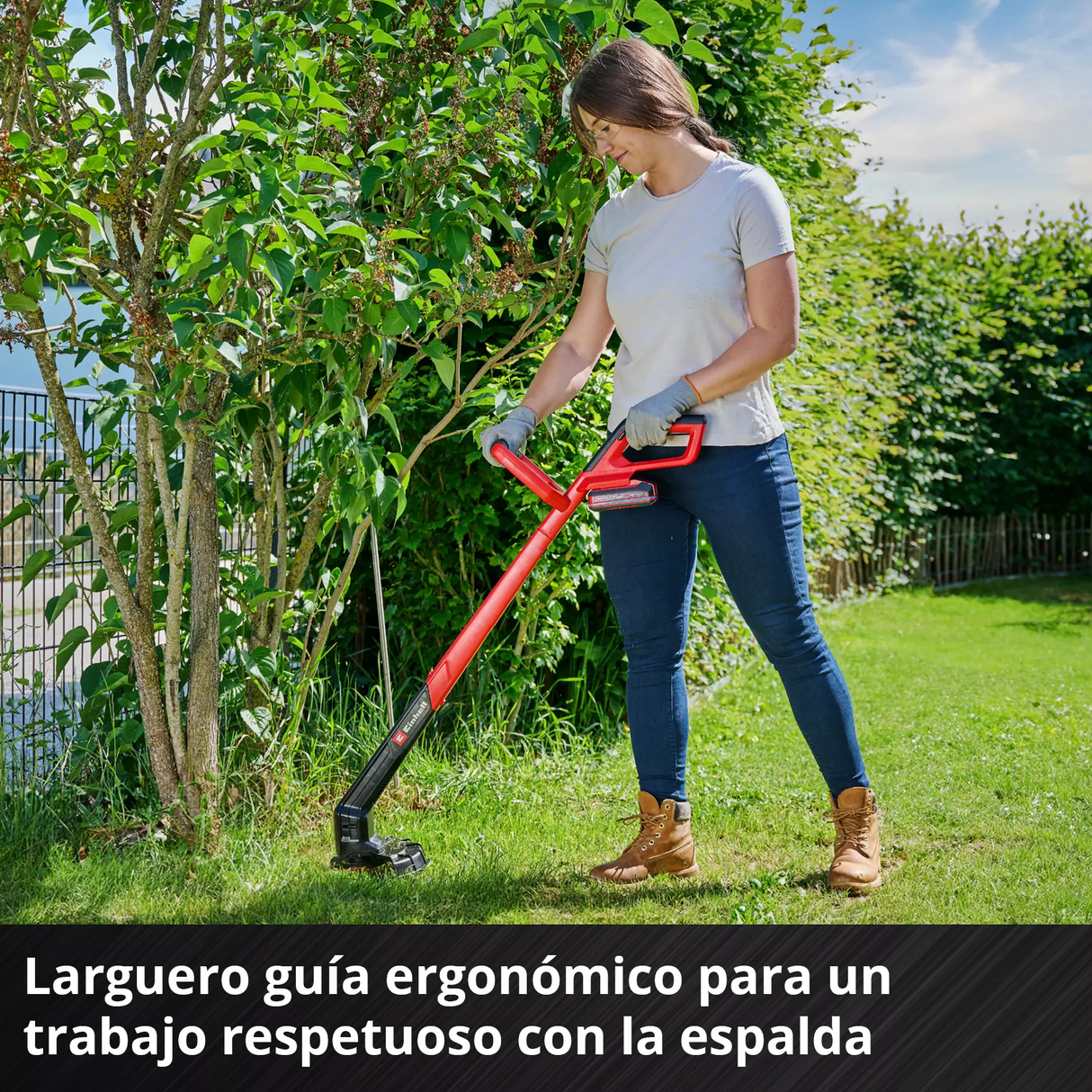 Bordeadora Inalám 24cm c/Cuchilla Einhell GC-CT 18/2411 Li P SOLO