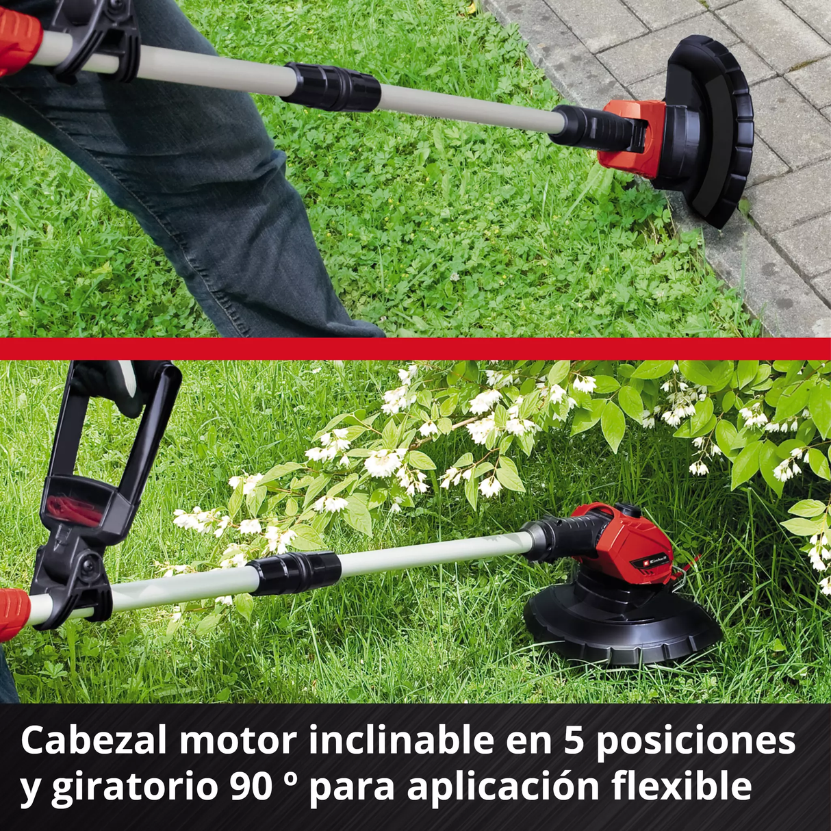 Bordeadora Inalám Experto 24cm c/Cuchilla Einhell GE-CT 18 Li SOLO