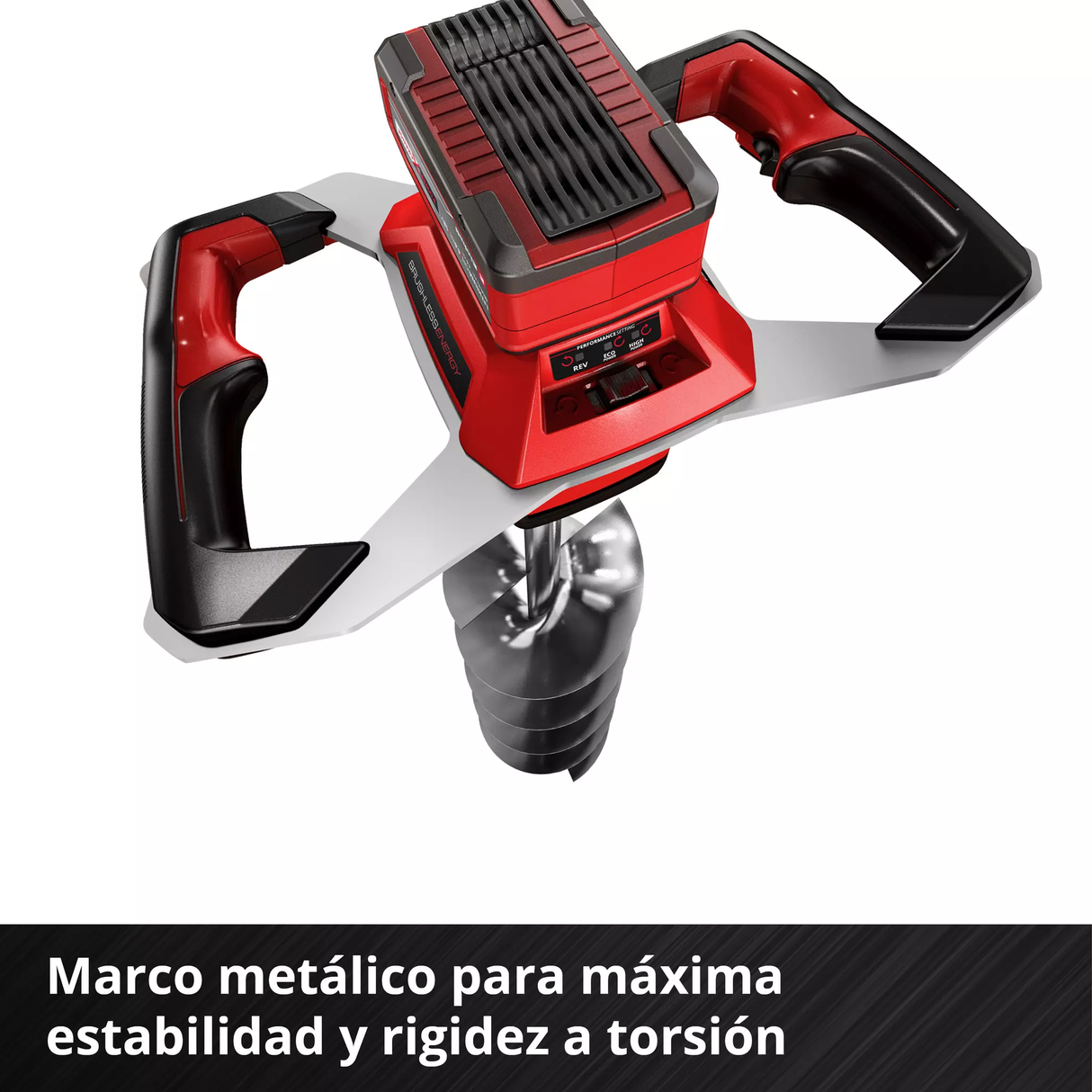 Hoyadora Inalám 80x15cm 96 Nm Einhell Barreno GP-EA 18/150 LI BL SOLO