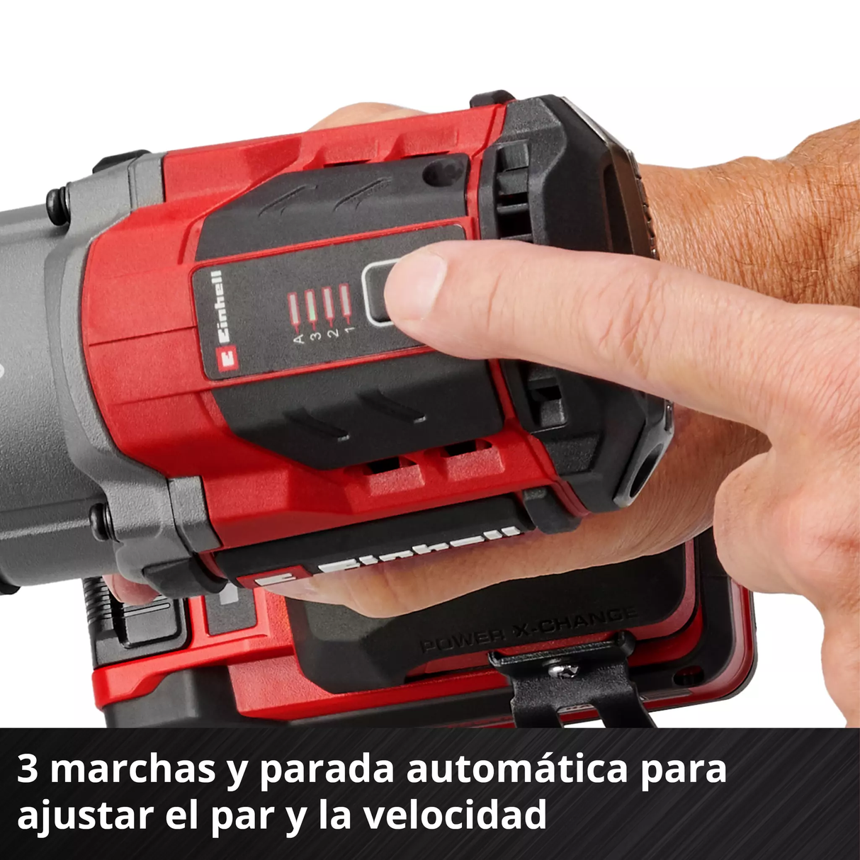 Llave de Impacto 1/2'' Inalám 1000 Nm Einhell TP-CW 18/750 C Li BL SOLO