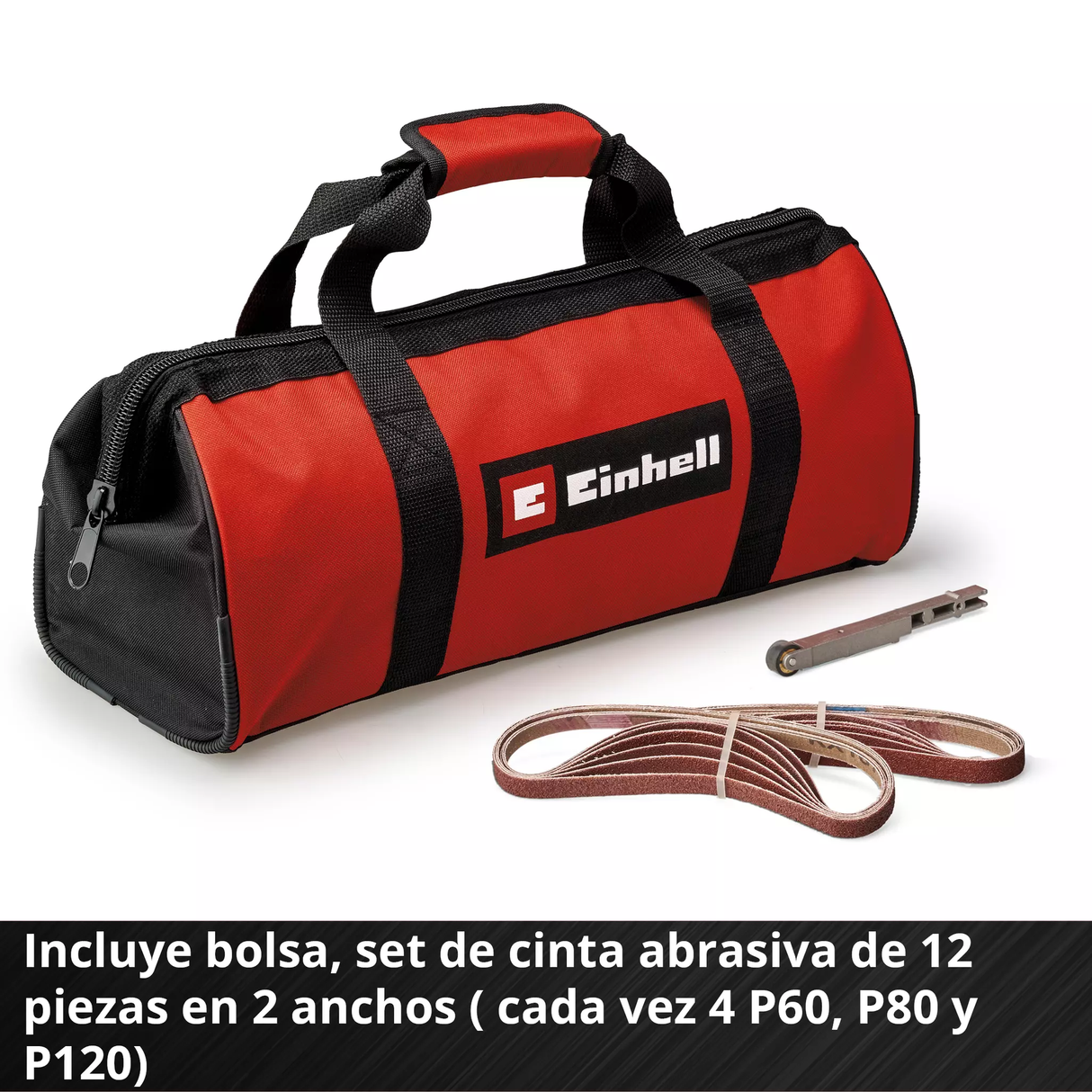 Mini Lijadora de Banda Inalám 457mm c/Bolso Einhell TE-BF 18 LI SOLO