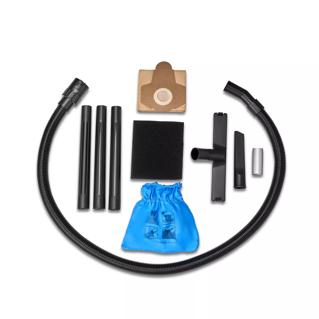 Aspiradora Inalám Seco/Húmedo 80mbar 15L Einhell TC-VC 18/15 Li SOLO