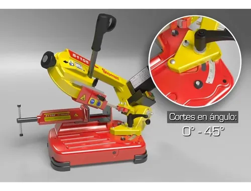 Sierra de Banda Sinfín Profesional para Metal 850W Hoja 1335mm Starrett S1105