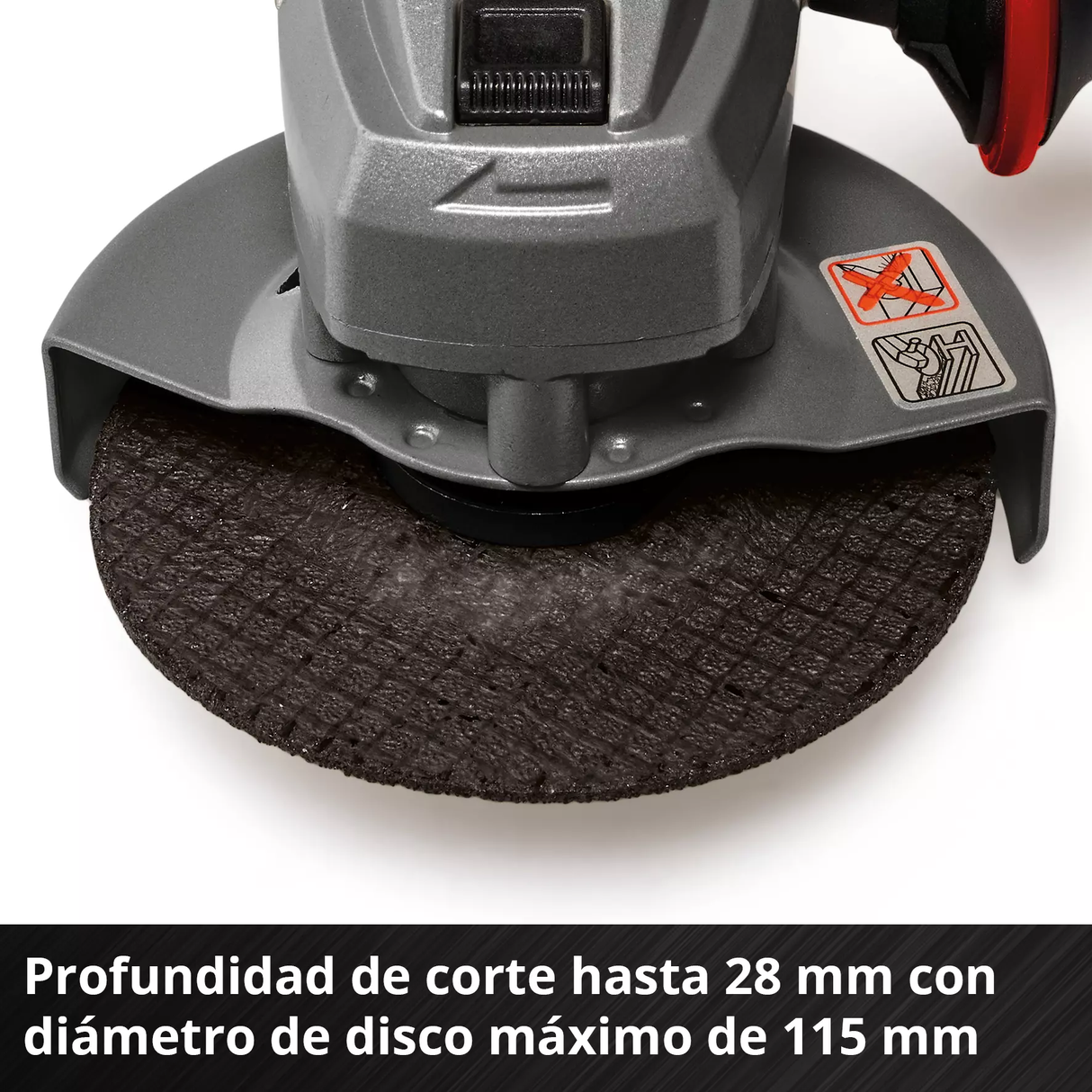 Amoladora Inalámbrica 115mm Einhell TE-AG 18/115-2 LI SOLO
