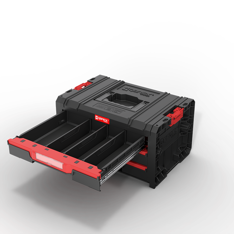 Carro Y Cajones Porta Herramientas Qbrick + Caja Abierta