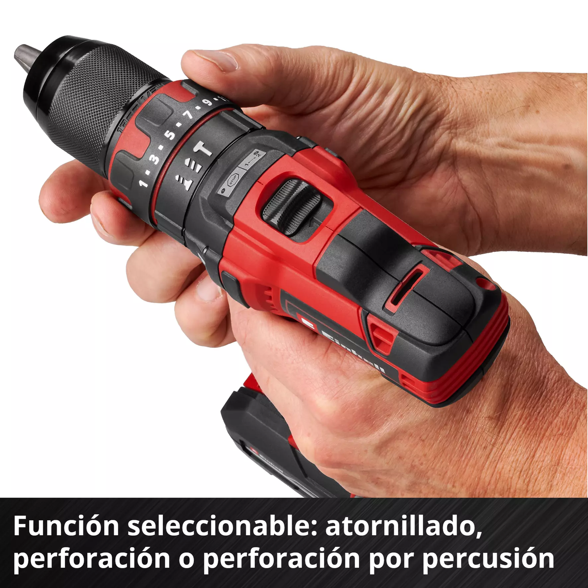 Taladro Impacto Inalambrico Einhell Te-cd 18/40 Li I 64 Pzas
