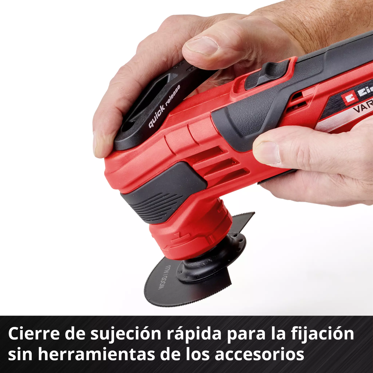 Sierra Oscilante Multipropósito Inalámbrica Einhell VARRITO y Accesorios (S/Bat)