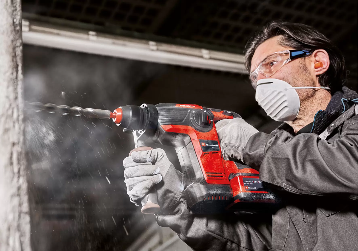 Rotomartillo Inalámbrico 2,6J 3kg SDS Plus Einhell TP-HD 18/26 Li Bl SOLO