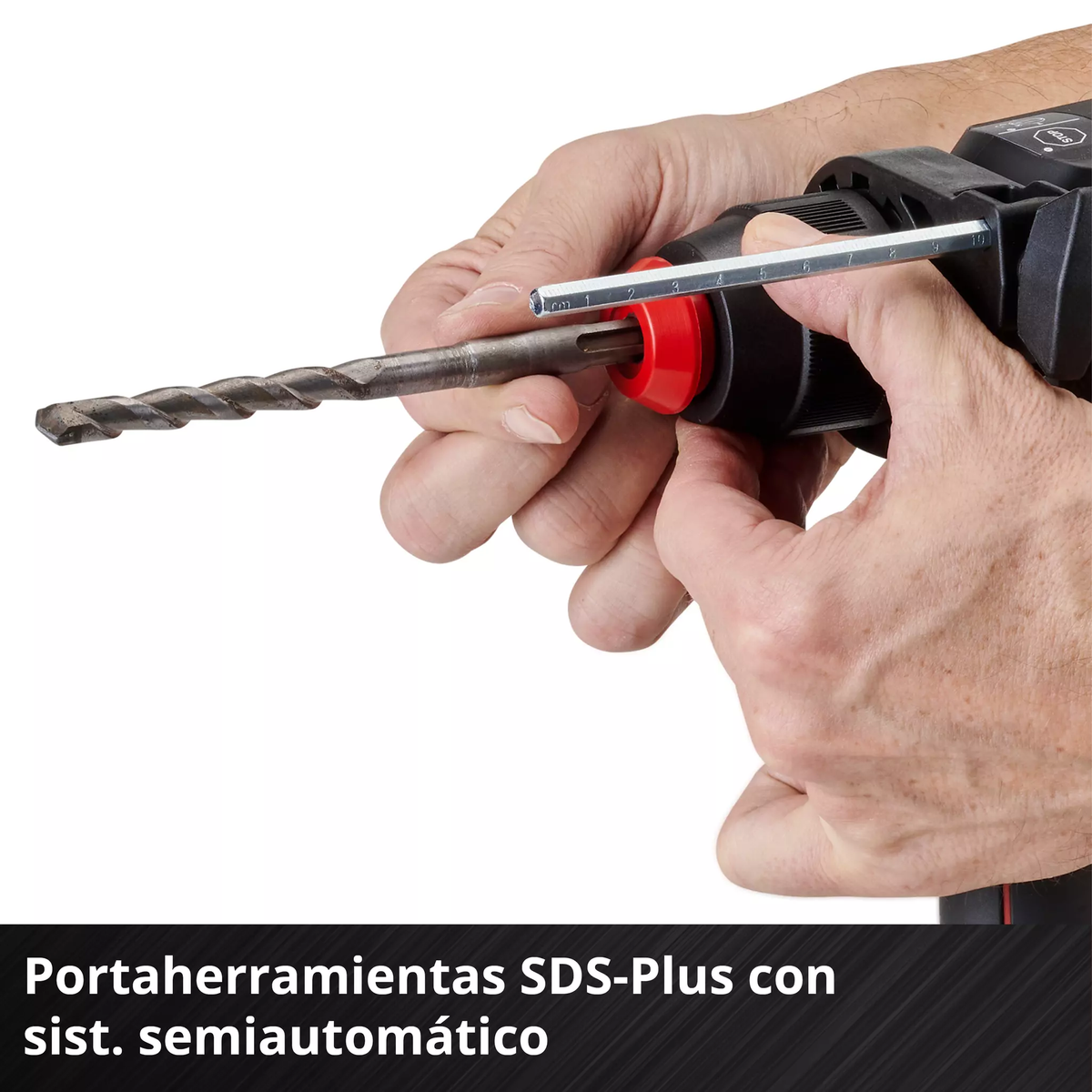 Rotomartillo Inalámbrico 2,6J 3kg SDS Plus Einhell TP-HD 18/26 Li Bl SOLO