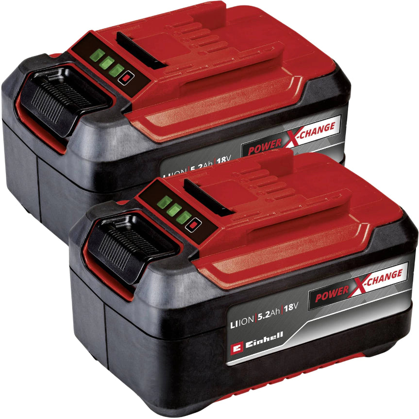 Bateria Einhell Pack 2 X 18V power X-change 5.2 Ah Twin Pack