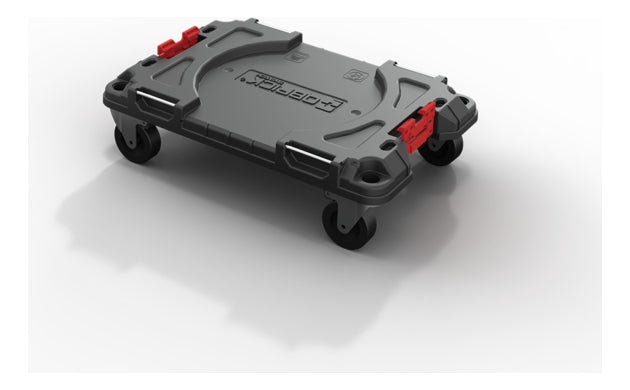 Vista superior de la plataforma Qbrick Pro 100kg con superficie antideslizante