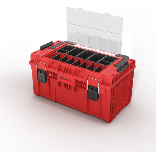 Sistema modular apilable Qbrick Prime 250 compatible con otras cajas de la línea