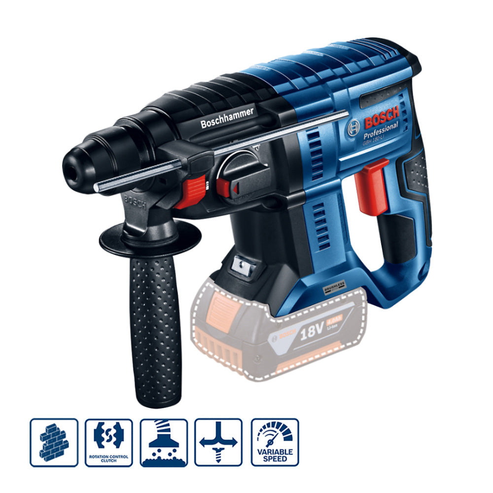 Martillo perforador inalámbrico Bosch GBH 180-LI Brushless
