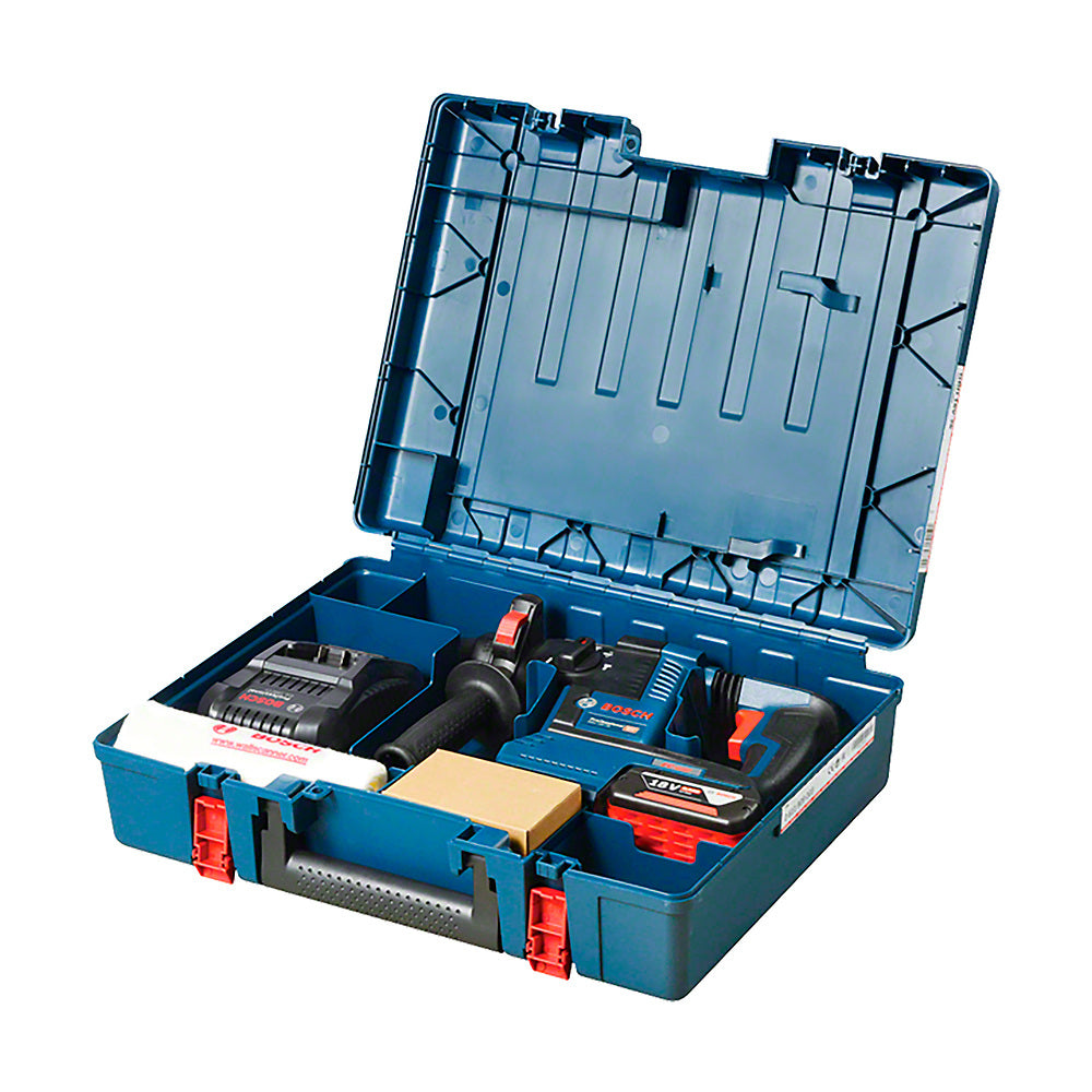 Martillo perforador Bosch GBH 18V-26 Brushless 2 bat+maletín