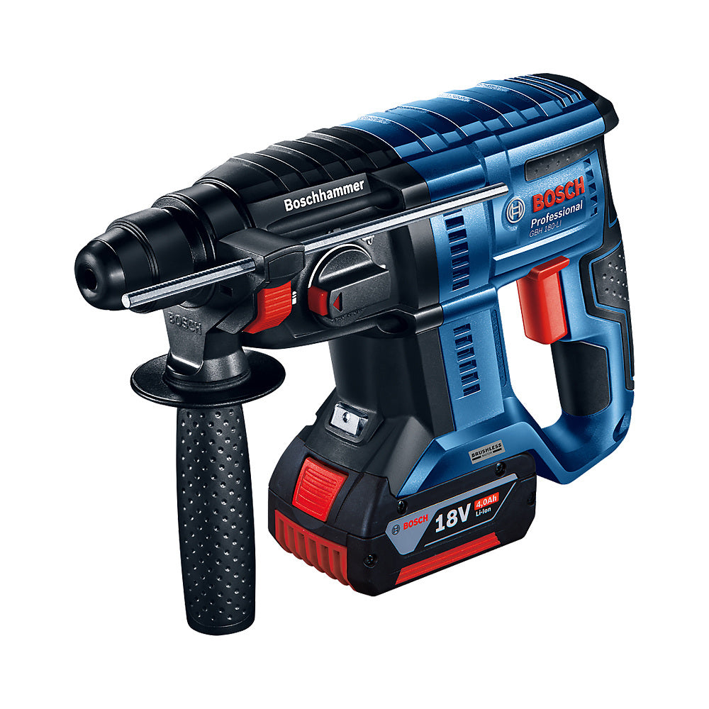 Martillo perforador Bosch GBH 180-LI 18V 2 baterías+maletín