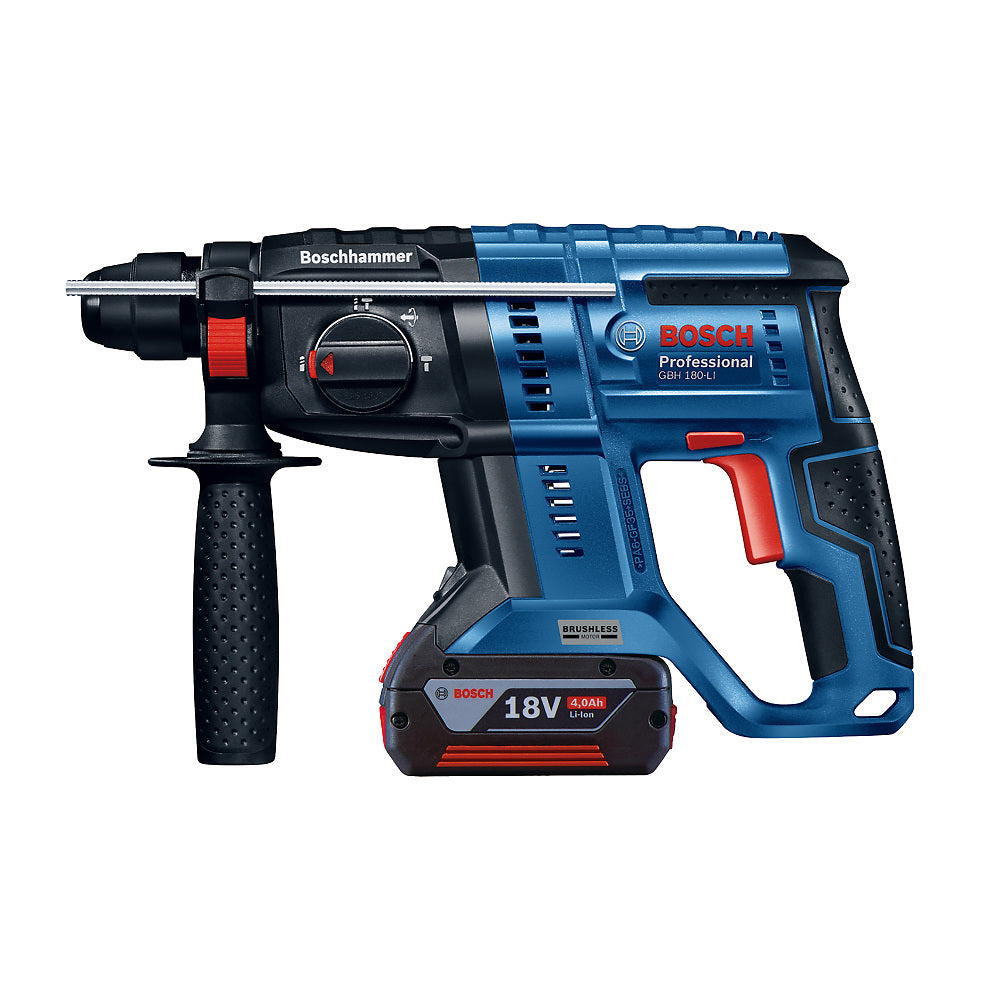 Martillo perforador Bosch GBH 180-LI 18V 2 baterías+maletín