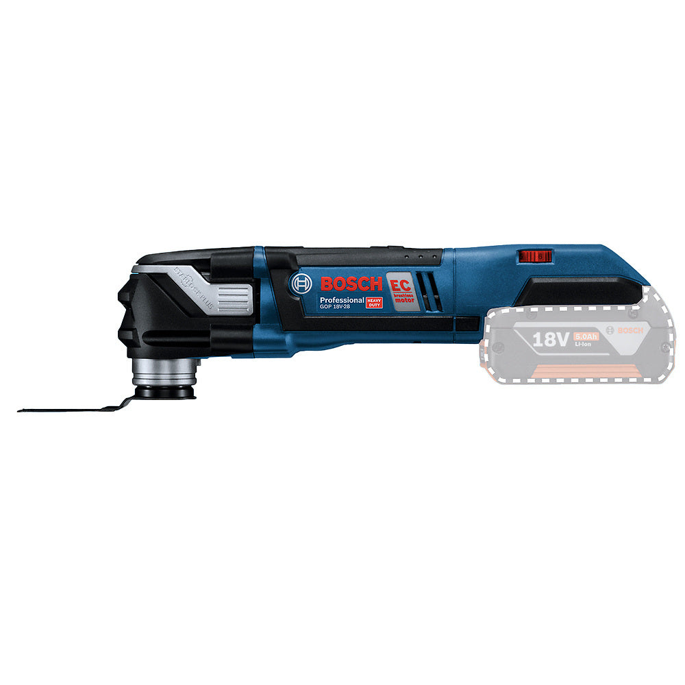 Multicortadora inalámbrica Bosch GOP 18V-28, 18V SB