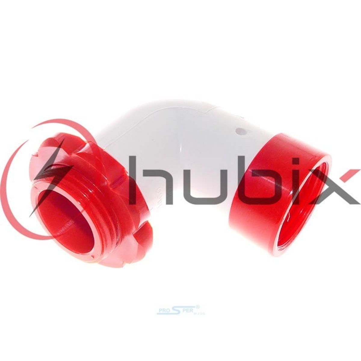 Codo de 90 grados Hubix H091-05 frontal