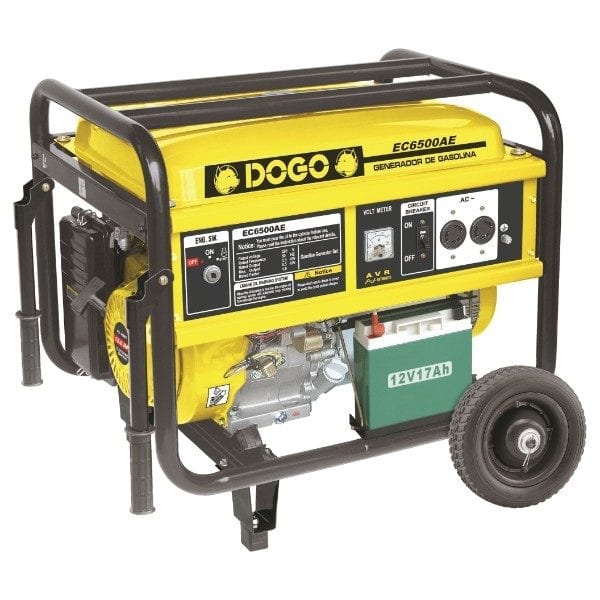 GRUPO ELECTRÓGENO GENERADOR NAFTERO 5,5 KVA DOGO EC6500AE
