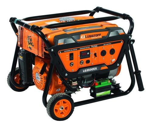 GRUPO ELECTRÓGENO GENERADOR NAFTERO EXTREME 3500 W 6,5 HP LUSQTOFF LG3500EX