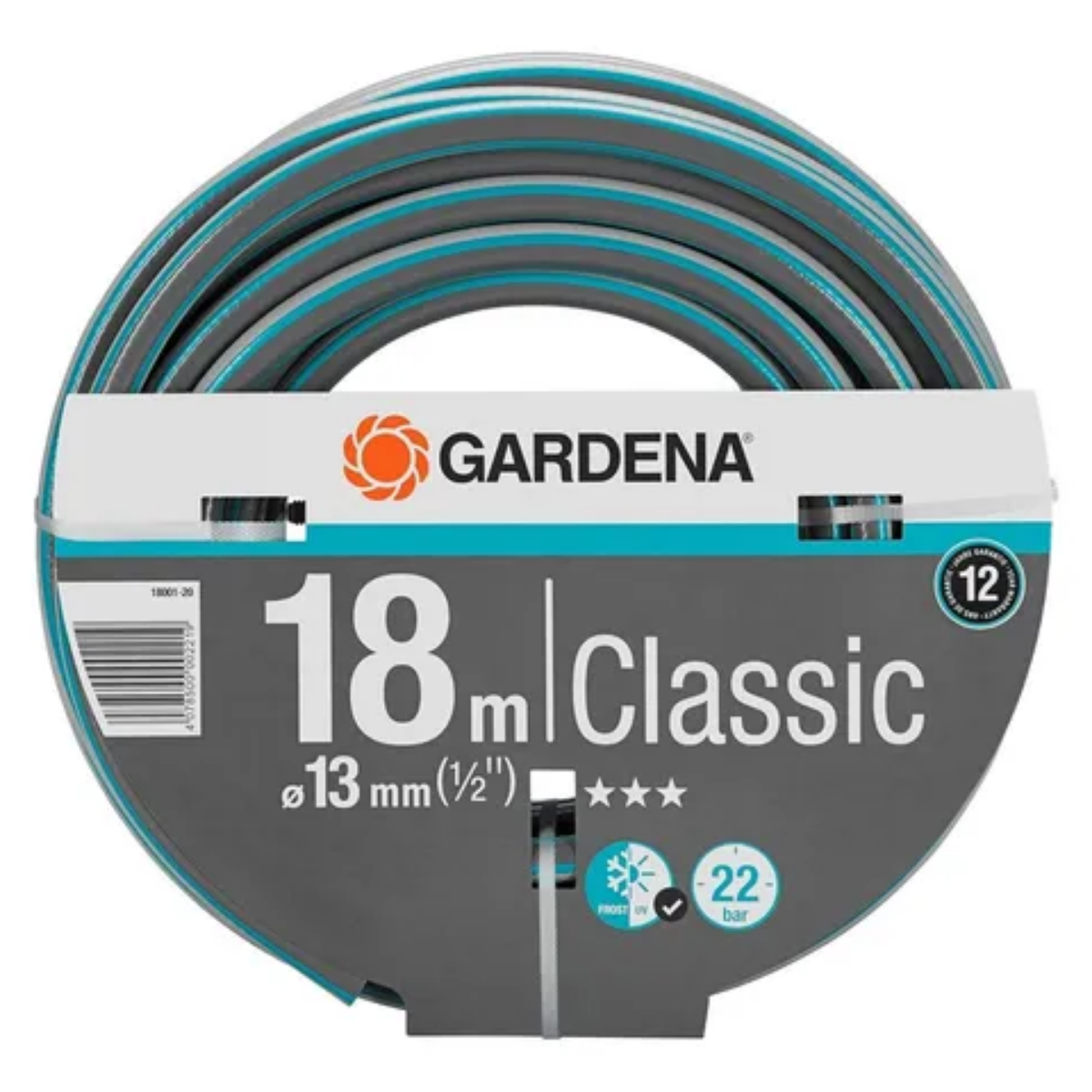 Manguera De Riego Gardena Classic 1/2 18M 18002-20 Alemania